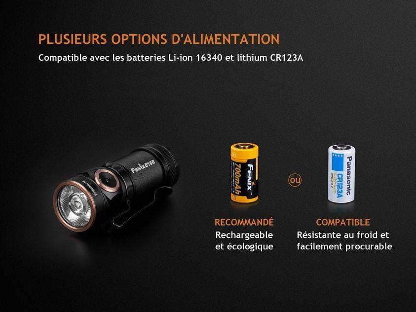 Fenix E18R - 750 lumens - rechargeable et ultra compact Site Officiel FENIX® - Votre boutique en ligne Fenix®