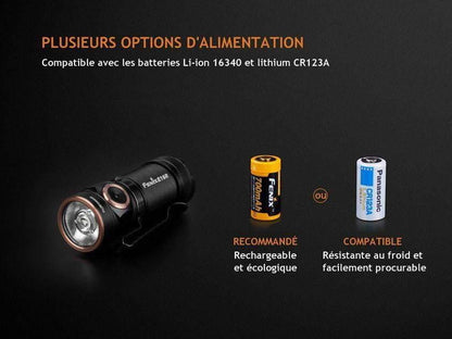 Fenix E18R - 750 lumens - rechargeable et ultra compact Site Officiel FENIX® - Votre boutique en ligne Fenix®