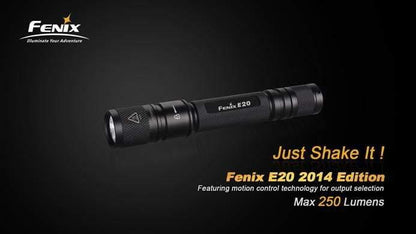 Fenix E20 - édition 2014 - 250 Lumens Site Officiel FENIX® - Votre boutique en ligne Fenix®