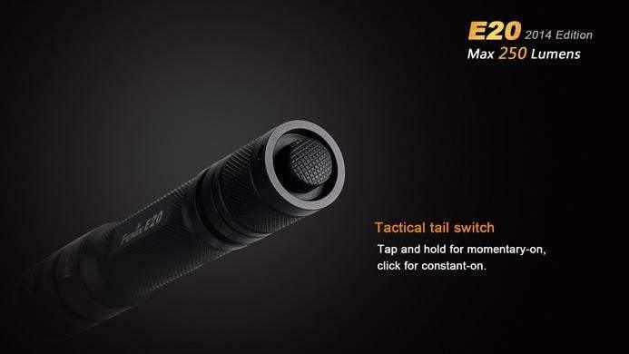 Fenix E20 - édition 2014 - 250 Lumens Site Officiel FENIX® - Votre boutique en ligne Fenix®