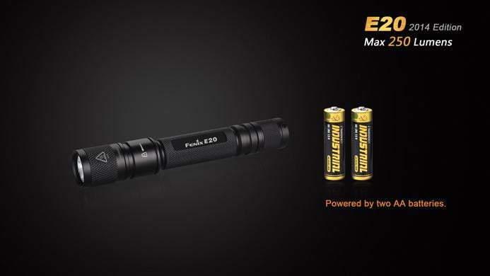 Fenix E20 - édition 2014 - 250 Lumens Site Officiel FENIX® - Votre boutique en ligne Fenix®