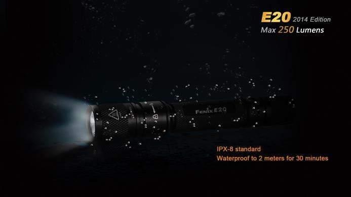 Fenix E20 - édition 2014 - 250 Lumens Site Officiel FENIX® - Votre boutique en ligne Fenix®
