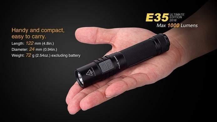 Fenix E35 Ultimate Edition édition 2016 - 1000 lumens Site Officiel FENIX® - Votre boutique en ligne Fenix®