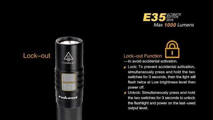 Fenix E35 Ultimate Edition édition 2016 - 1000 lumens Site Officiel FENIX® - Votre boutique en ligne Fenix®