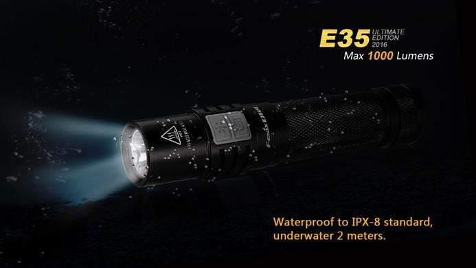 Fenix E35 Ultimate Edition édition 2016 - 1000 lumens Site Officiel FENIX® - Votre boutique en ligne Fenix®