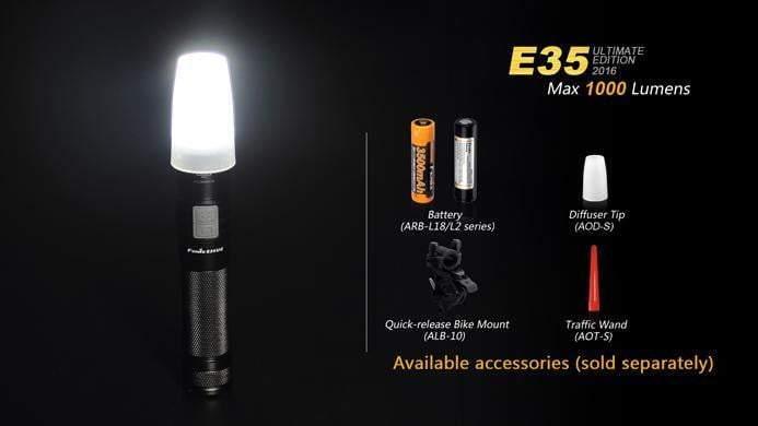 Fenix E35 Ultimate Edition édition 2016 - 1000 lumens Site Officiel FENIX® - Votre boutique en ligne Fenix®