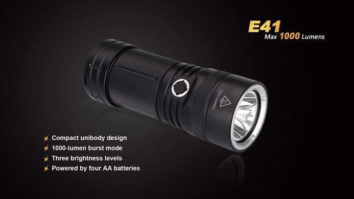 Fenix E41 - 1000 Lumens Site Officiel FENIX® - Votre boutique en ligne Fenix®