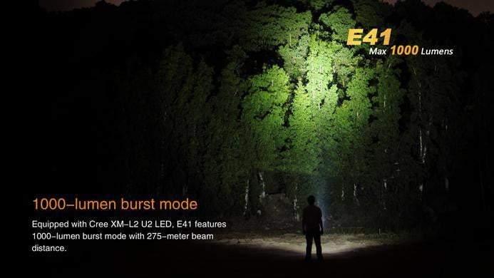 Fenix E41 - 1000 Lumens Site Officiel FENIX® - Votre boutique en ligne Fenix®