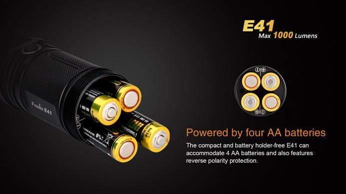 Fenix E41 - 1000 Lumens Site Officiel FENIX® - Votre boutique en ligne Fenix®