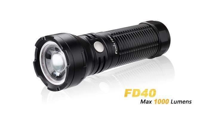 Fenix FD40 - Faisceau réglable - 1000 Lumens Site Officiel FENIX® - Votre boutique en ligne Fenix®