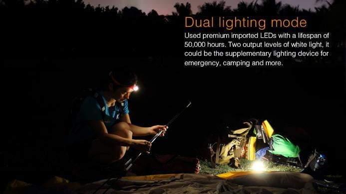 Fenix HL05 - coloris bleu - lampe frontale LED - avec piles Site Officiel FENIX® - Votre boutique en ligne Fenix®
