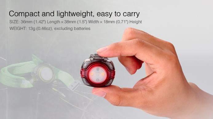 Fenix HL05 - coloris rouge - lampe frontale LED - avec piles Site Officiel FENIX® - Votre boutique en ligne Fenix®