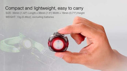 Fenix HL05 - coloris rouge - lampe frontale LED - avec piles Site Officiel FENIX® - Votre boutique en ligne Fenix®