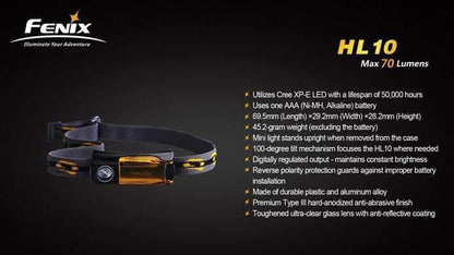 Fenix HL10 Site Officiel FENIX® - Votre boutique en ligne Fenix®