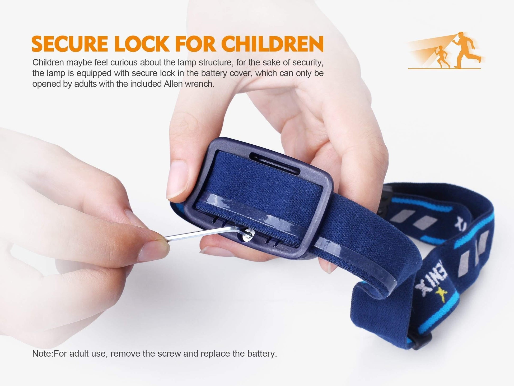 Fenix HL16 - Spécialement prévu pour les enfants - 70 Lumens - 3 coloris Site Officiel FENIX® - Votre boutique en ligne Fenix®
