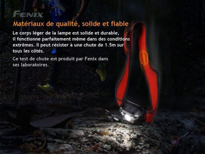 Fenix HL18R-T - lampe frontale pour le trail running - 500 lumens Site Officiel FENIX® - Votre boutique en ligne Fenix®