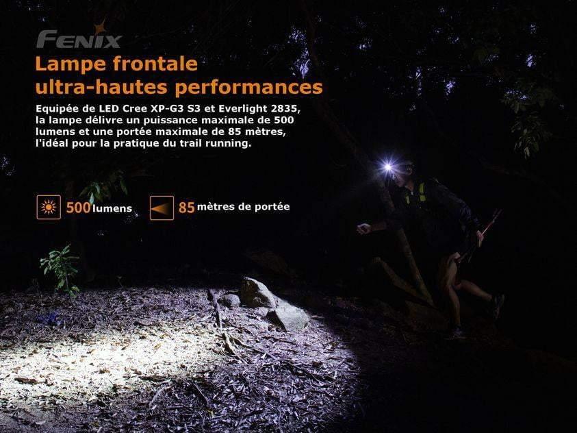 Fenix HL18RW Lampe frontale pour le trail running 500 lumens – Revendeur  Officiel Lampes FENIX depuis 2008