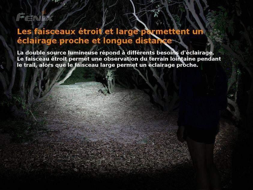Fenix HL18RW - Lampe frontale dédiée au trail running - 500 lumens Site Officiel FENIX® - Votre boutique en ligne Fenix®