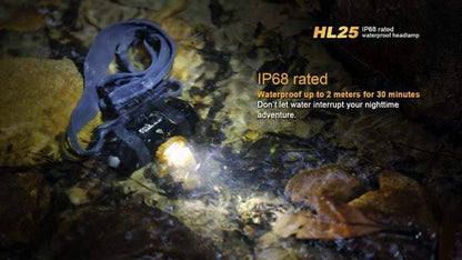 Fenix HL25 - 280 Lumens Site Officiel FENIX® - Votre boutique en ligne Fenix®