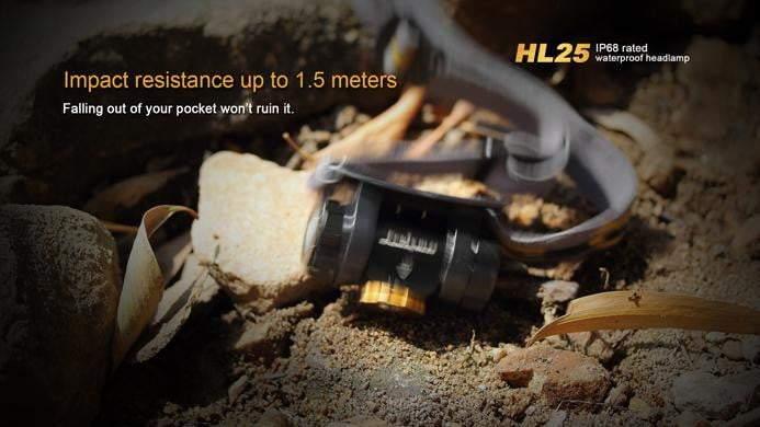 Fenix HL25 - 280 Lumens Site Officiel FENIX® - Votre boutique en ligne Fenix®