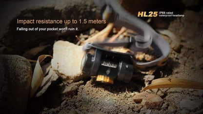 Fenix HL25 - 280 Lumens Site Officiel FENIX® - Votre boutique en ligne Fenix®