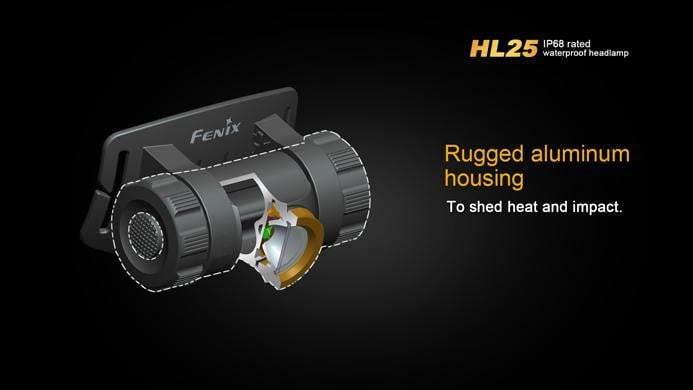 Fenix HL25 - 280 Lumens Site Officiel FENIX® - Votre boutique en ligne Fenix®