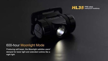 Fenix HL35 - LED Neutre Blanche - 450 Lumens Site Officiel FENIX® - Votre boutique en ligne Fenix®