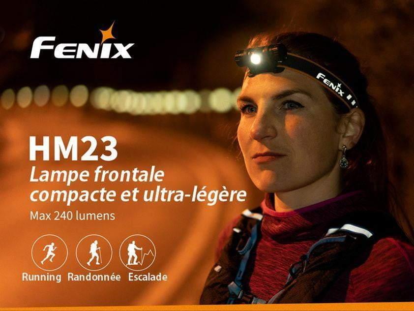 Fenix HM23 - Lampe frontale AA pile incluse - 240 lumens Site Officiel FENIX® - Votre boutique en ligne Fenix®