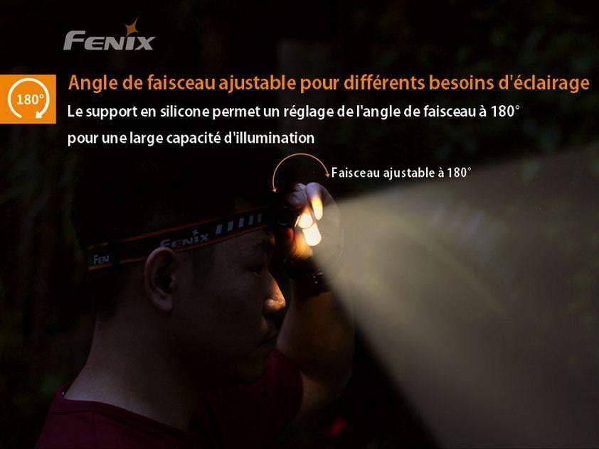 Fenix HM23 - Lampe frontale AA pile incluse - 240 lumens Site Officiel FENIX® - Votre boutique en ligne Fenix®