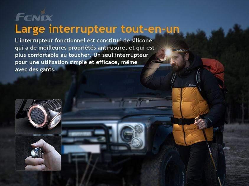 Fenix HM50R V2.0 - 700 Lumens - rechargeable multifonctions Site Officiel FENIX® - Votre boutique en ligne Fenix®