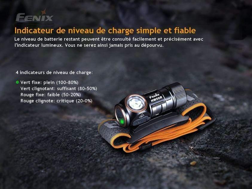Fenix HM50R V2.0 - 700 Lumens - rechargeable multifonctions Site Officiel FENIX® - Votre boutique en ligne Fenix®