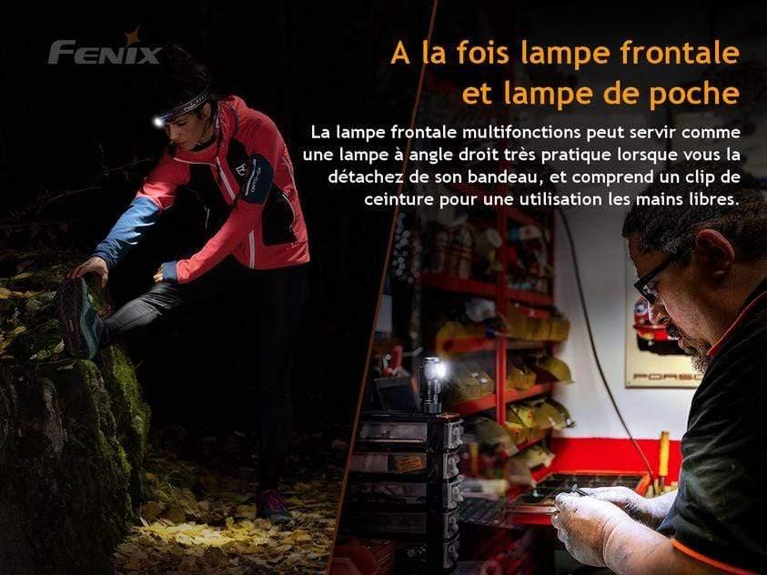 Fenix HM50R V2.0 - 700 Lumens - rechargeable multifonctions Site Officiel FENIX® - Votre boutique en ligne Fenix®