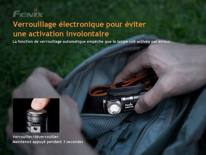 Fenix HM50R V2.0 - 700 Lumens - rechargeable multifonctions Site Officiel FENIX® - Votre boutique en ligne Fenix®