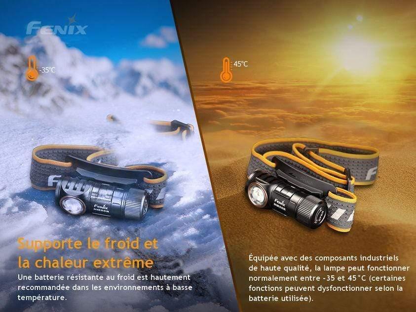 Fenix HM50R V2.0 - 700 Lumens - rechargeable multifonctions Site Officiel FENIX® - Votre boutique en ligne Fenix®