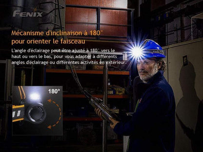 Fenix HM70R - Triple source d'éclairages - 1600 lumens Site Officiel FENIX® - Votre boutique en ligne Fenix®