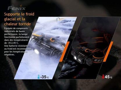 Fenix HM70R - Triple source d'éclairages - 1600 lumens Site Officiel FENIX® - Votre boutique en ligne Fenix®