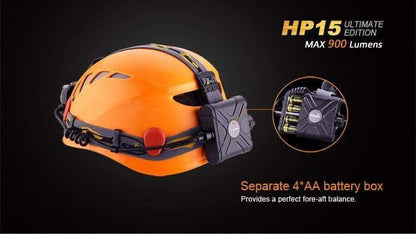 Fenix HP15 Ultimate édition - 900 Lumens Site Officiel FENIX® - Votre boutique en ligne Fenix®