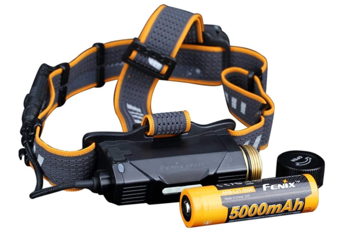 Fenix HP25R V2.0 - 1600 lumens rechargeable - pack complet Site Officiel FENIX® - Votre boutique en ligne Fenix®