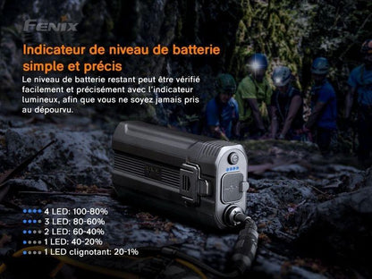 Fenix HP30R V2.0 - Frontale double faisceau - 3000 lumens Pack complet Revendeur Officiel Lampes FENIX depuis 2008 | Votre Boutique en ligne FENIX®