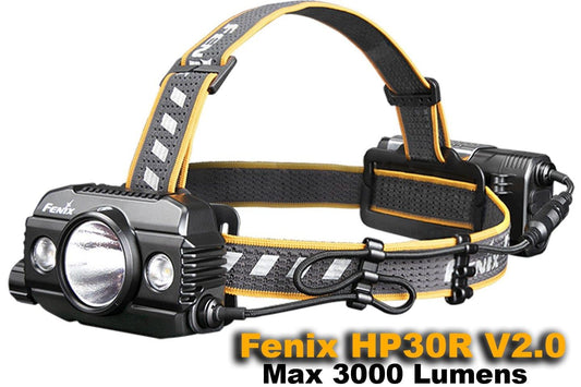 Fenix HP30R V2.0 - Frontale double faisceau - 3000 lumens Pack complet Revendeur Officiel Lampes FENIX depuis 2008 | Votre Boutique en ligne FENIX®