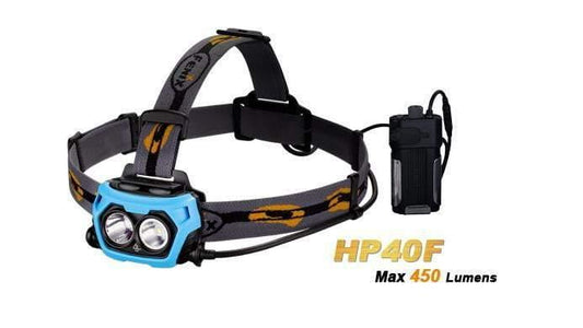 Fenix HP40F - Lumière Bleu ou Blanche - 450Lumens Site Officiel FENIX® - Votre boutique en ligne Fenix®