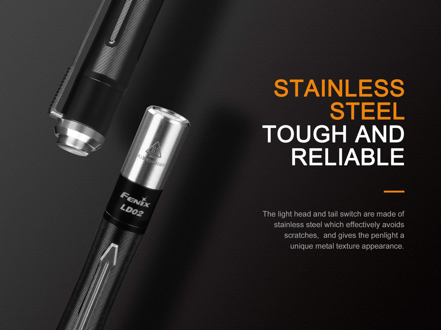Fenix LD02 V2.0 lampe stylo et lampe UV + pile inclus Site Officiel FENIX® - Votre boutique en ligne Fenix®