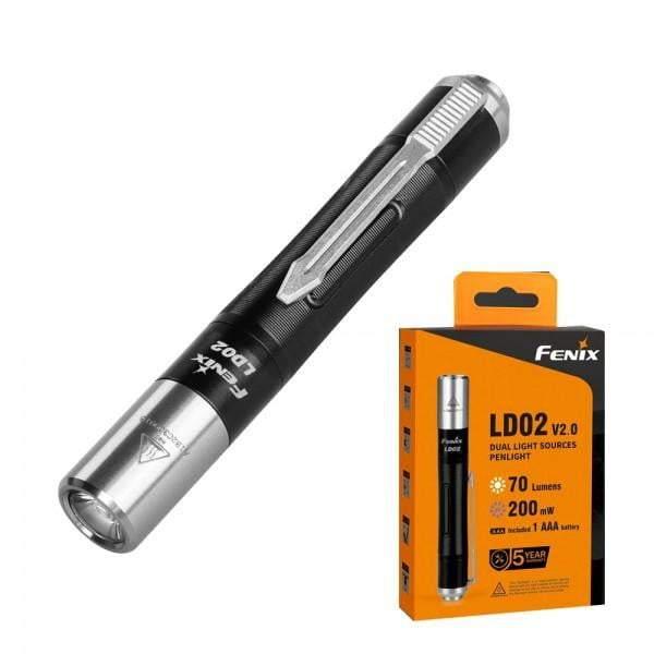 Fenix LD02 V2.0 lampe stylo et lampe UV + pile inclus Site Officiel FENIX® - Votre boutique en ligne Fenix®