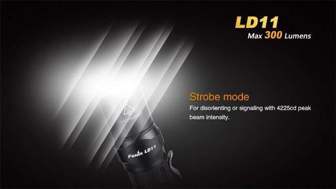 Fenix LD11 - 300 Lumens Site Officiel FENIX® - Votre boutique en ligne Fenix®