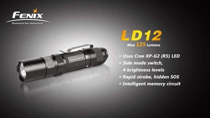 Fenix LD12 G2 Site Officiel FENIX® - Votre boutique en ligne Fenix®