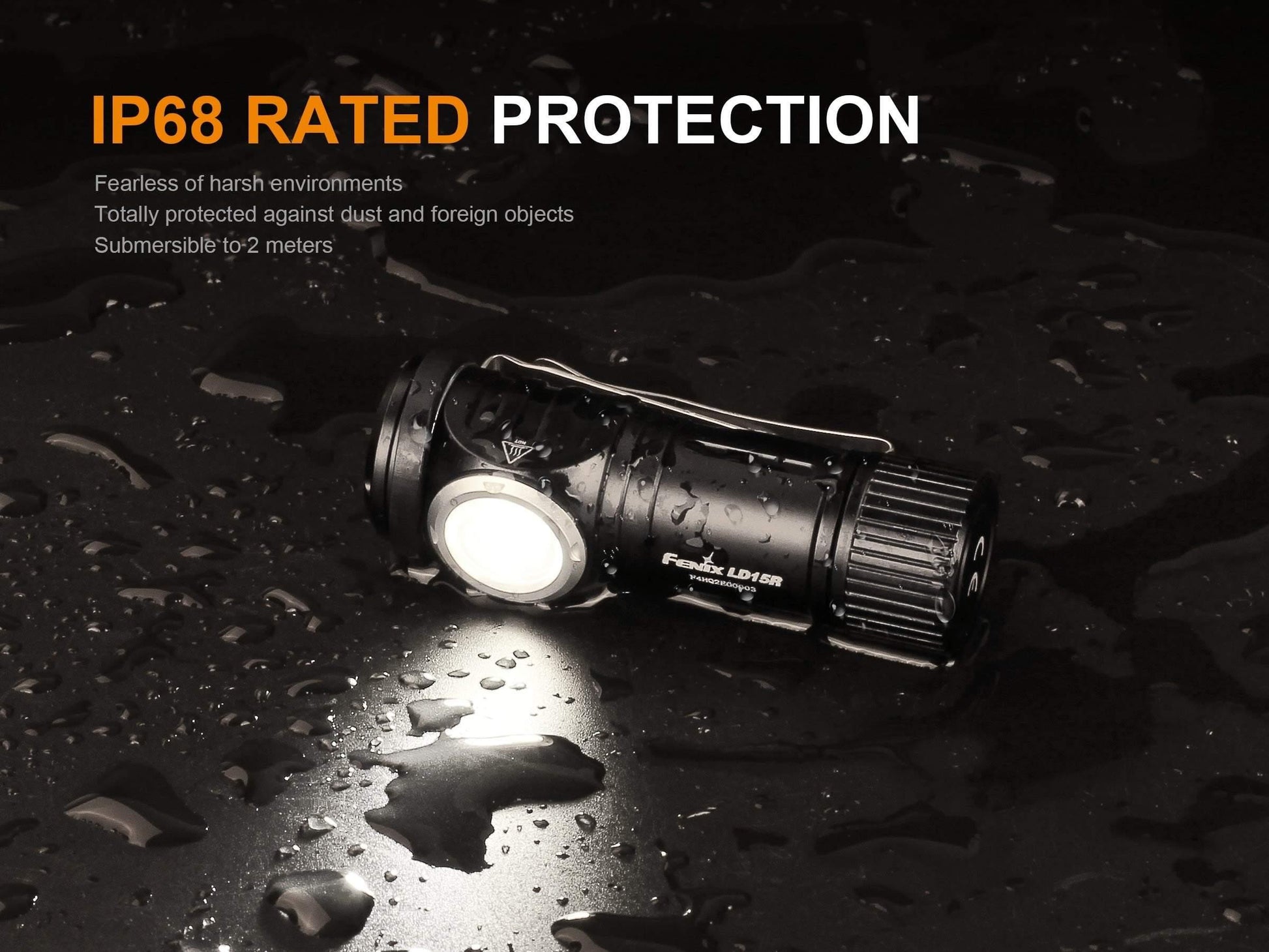 Fenix LD15R Lampe de poche LED Rechargeable à angle droit Site Officiel FENIX® - Votre boutique en ligne Fenix®