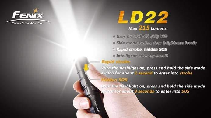 Fenix LD22 G2 Site Officiel FENIX® - Votre boutique en ligne Fenix®
