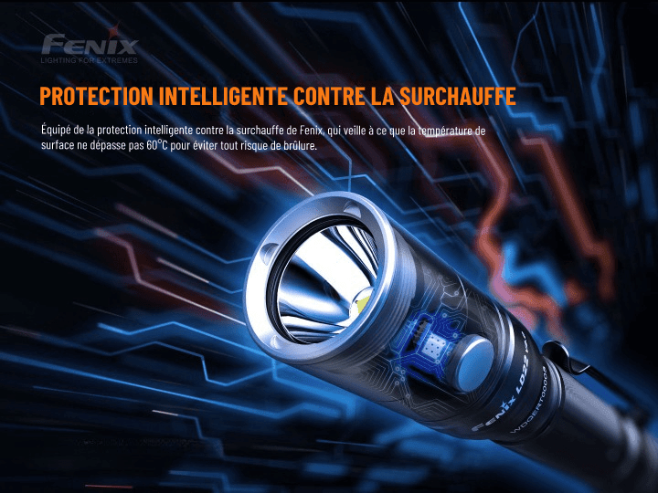 Fenix LD22 V2.0 - 800 Lumens - 214mètres de portée - Pack complet Revendeur Officiel Lampes FENIX depuis 2008 | Votre Boutique en ligne FENIX®