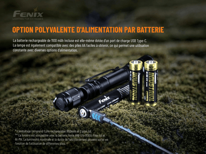 Fenix LD22 V2.0 - 800 Lumens - 214mètres de portée - Pack complet Revendeur Officiel Lampes FENIX depuis 2008 | Votre Boutique en ligne FENIX®