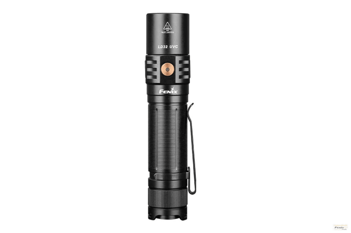 Fenix LD32 UVC - 1200 Lumens - UVC désinfection Virus et Bactéries - pack complet Site Officiel FENIX® - Votre boutique en ligne Fenix®